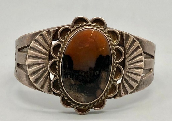 Vintage Petrified Wood Bracelet
