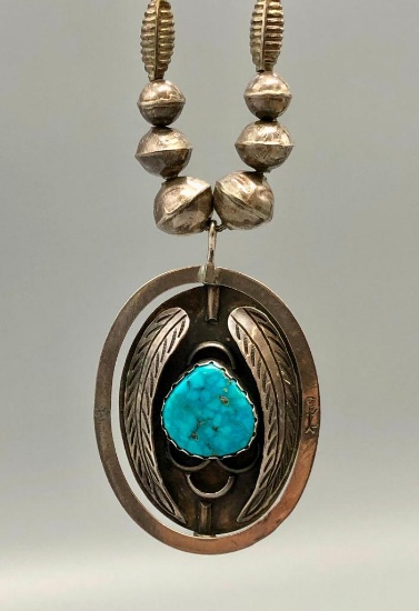 Vintage Spinner Necklace