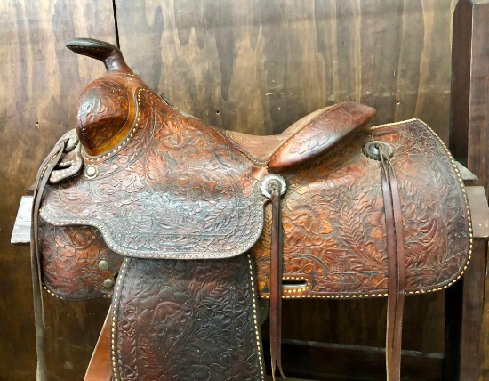 Vintage Rowell Saddle Co. Saddle