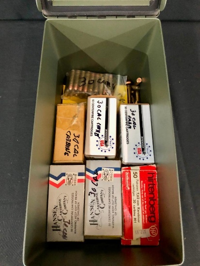 .30 Carbine Ammo & Box