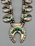 Unique Squash Blossom Style Necklace