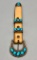 Four Piece Sterling Silver & Turquoise Belt Buckle Set