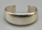 Smooth Sterling Silver Bracelet by Gene Jackson