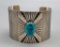 Navajo Guild Sterling Silver and Turquoise Bracelet