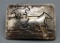 Horse Theme Sterling Silver Overlay Buckle