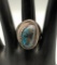 Vintage Turquoise & Sterling Silver Ring