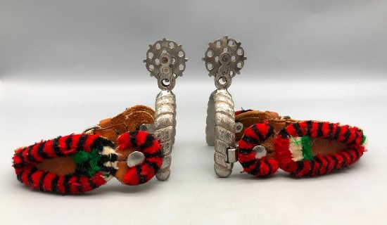 Mexican Style Spurs with Straps
