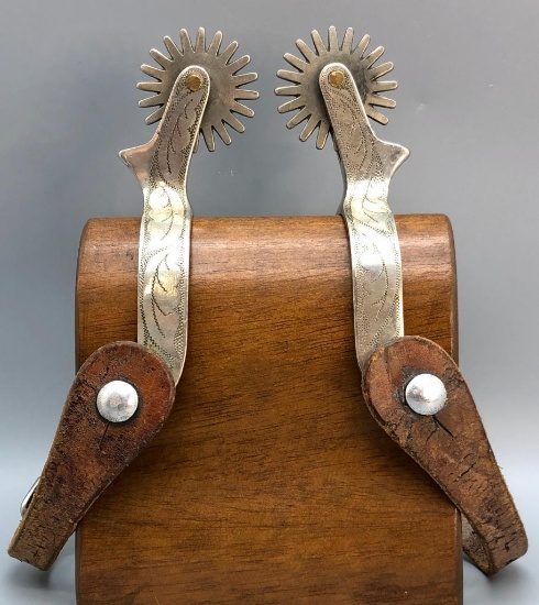 Engraved Spurs by Don Ricardo