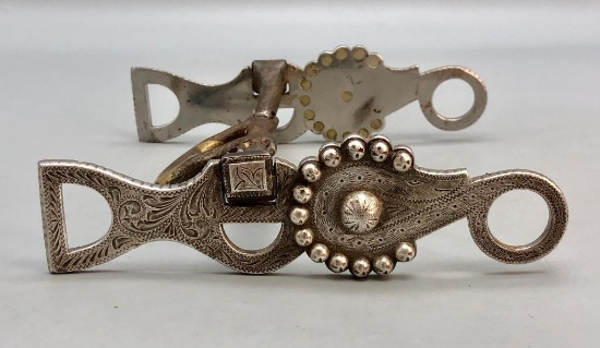 Fancy Engraved Bit From Broken Horn