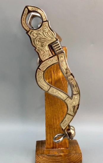 Modern Engraved Bit with Salinas Port