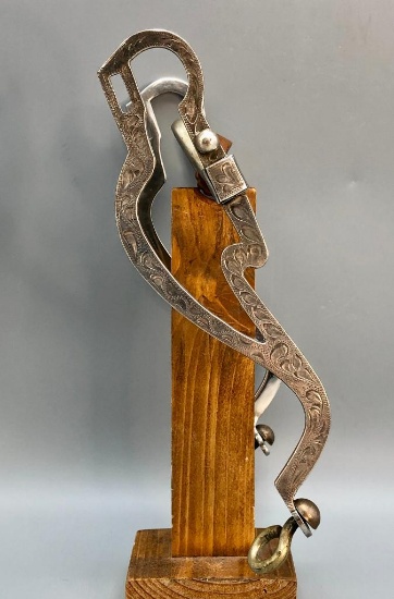 Silver Bit with Engraving