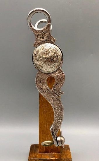 Silver Engraved Bit - Engraved Port