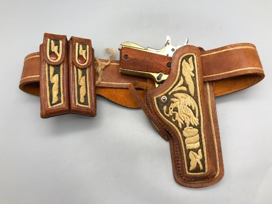 Fine Piteado Rig for 1911 with Faux Gun