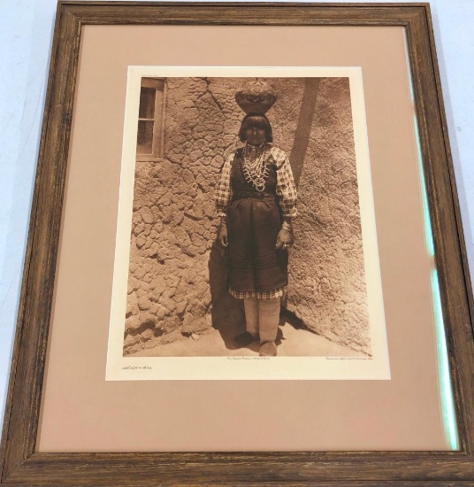 Original Edward Curtis Photo Gravure - Shuati-Sia