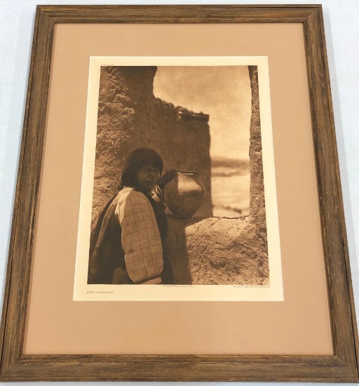 Original Edward Curtis Photo Gravure - Timu-Cochiti