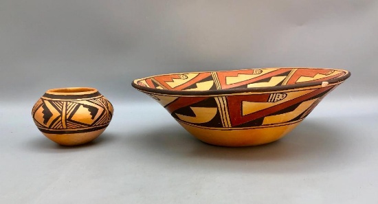 Two Hopi Pots by Edith Nash