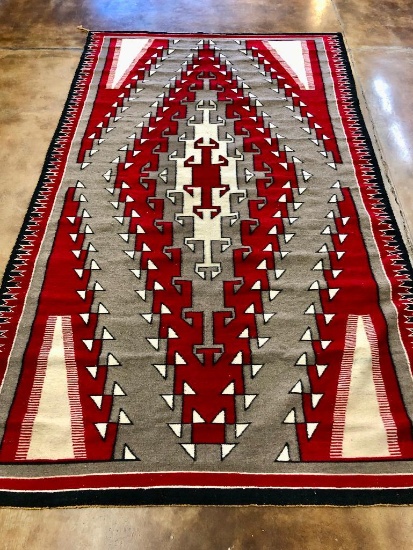 Very Large Vintage Navajo Floor Rug