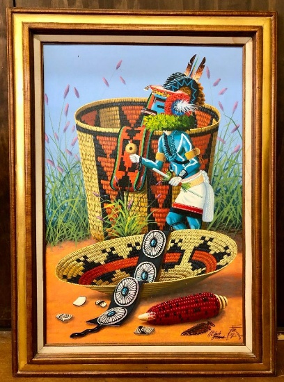Original Oil Painting by Jacky Black
