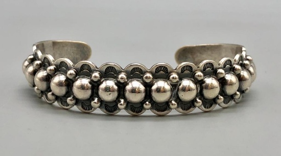 Sterling Silver Fred Harvey Era Bracelet