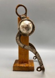 Old Silver Bit With Repairs