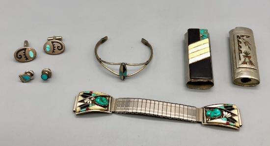 Miscellaneous Bracelet, Watch, Lighters, Etc. Group