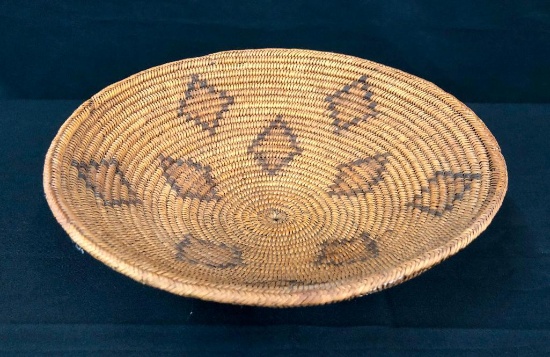 Polychrome Paiute Basket