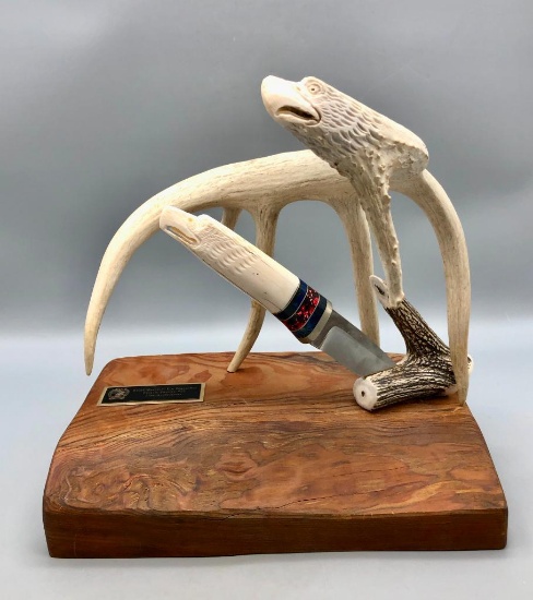 Custom John Toner Knife & Stand