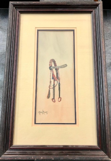 Original Horsehair Bridle Art