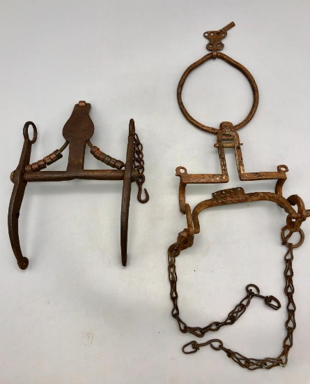 Early Mexican Spade Bit & Ring Bit