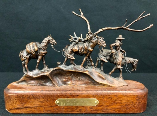 Stormy Ridge - Bronze by Harvey Rattey