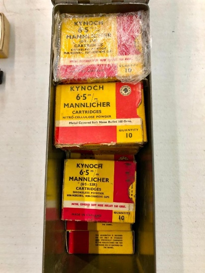 Kynoch 6.5 Mannlicher Ammunition