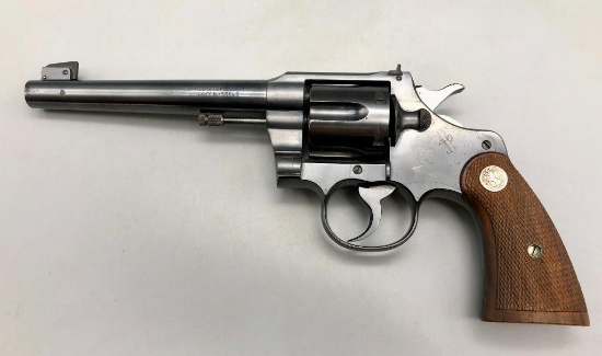 Colt Officer's Model 38 Heavy Barrel.