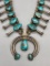 Great Vintage Squash Blossom Necklace