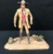 Original Dee Flagg Wood Carving - Scout