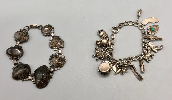 Charm and Link Bracelet