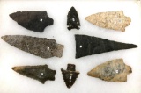 Group of Points/Knives From East Coast