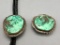 Vintage Large Turquoise Bolo + Belt Buckle Set