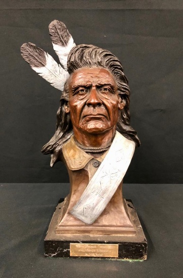 Bronze Statue by Ralph Roybal- Chief Joseph