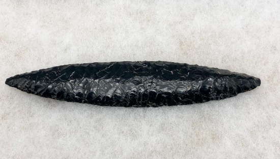 Prehistoric Obsidian Knife Blade- Northern CA