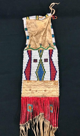 Antique Beaded Plains Pipe Bag