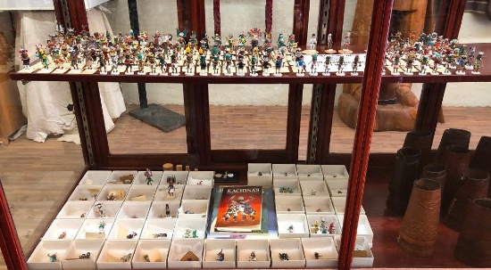 Large Group of Fine Mini Kachinas by Gil Maldonado