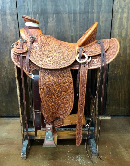 An Extra Fancy "Wade" Saddle by Don Butler