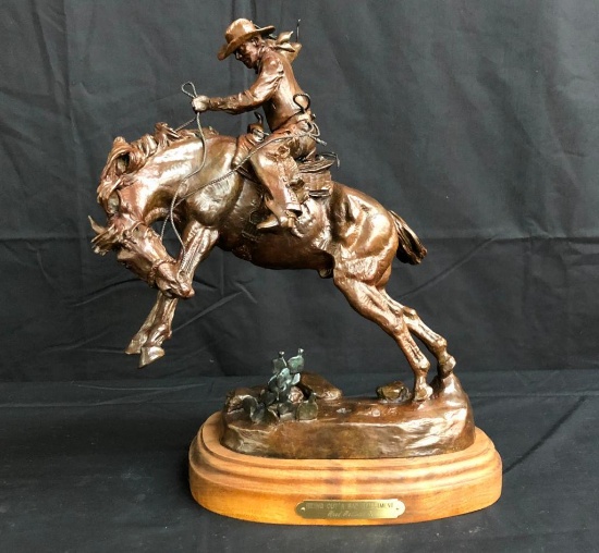 Fred Fellows Bronze - Riding Out a Bad Investment