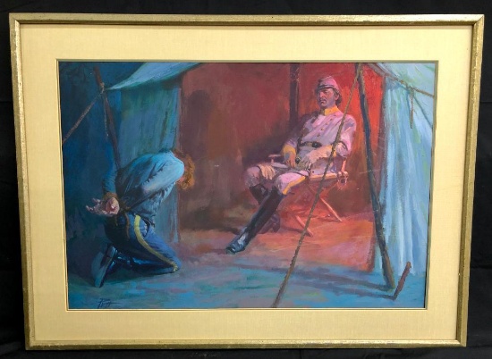 The Prisoner - Original Art by Donald Putman