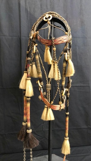 Very High Condition Deer Lodge Horsehair Bridle