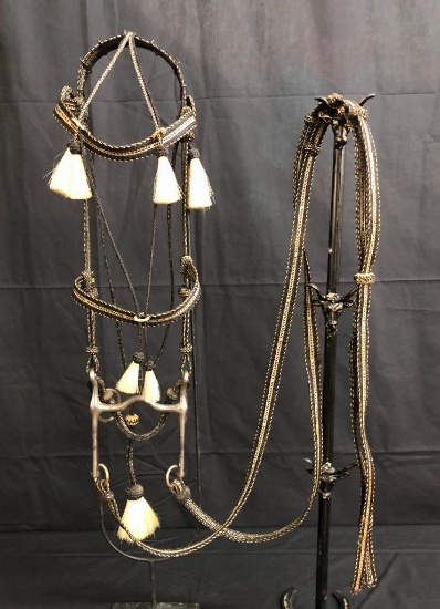 ...Canon City Prison Horsehair Bridle