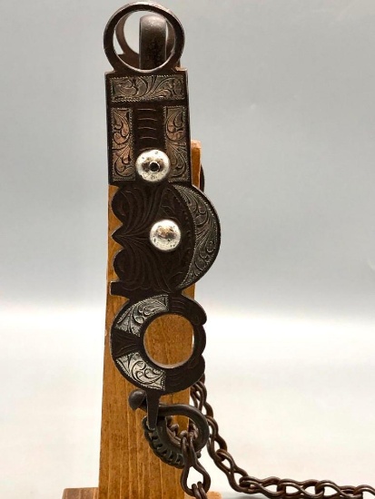 A High Condition Hernandez Kissing Birds Bit With Great Silver Work