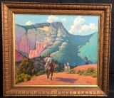 Louis Benesch - Indian on Horseback