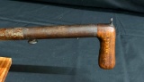C. 1860s Percussion Cap Cane Gun