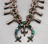 Vintage Unique Style Squash Blossom Necklace